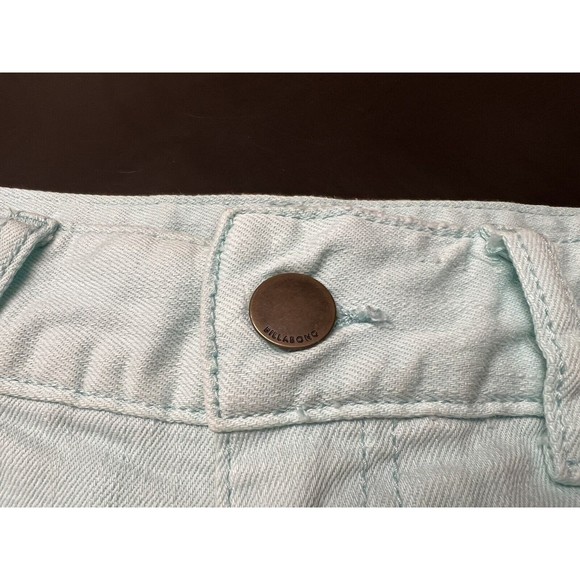 Billabong laneway denim shorts raw hem size 1 mint - Picture 6 of 12